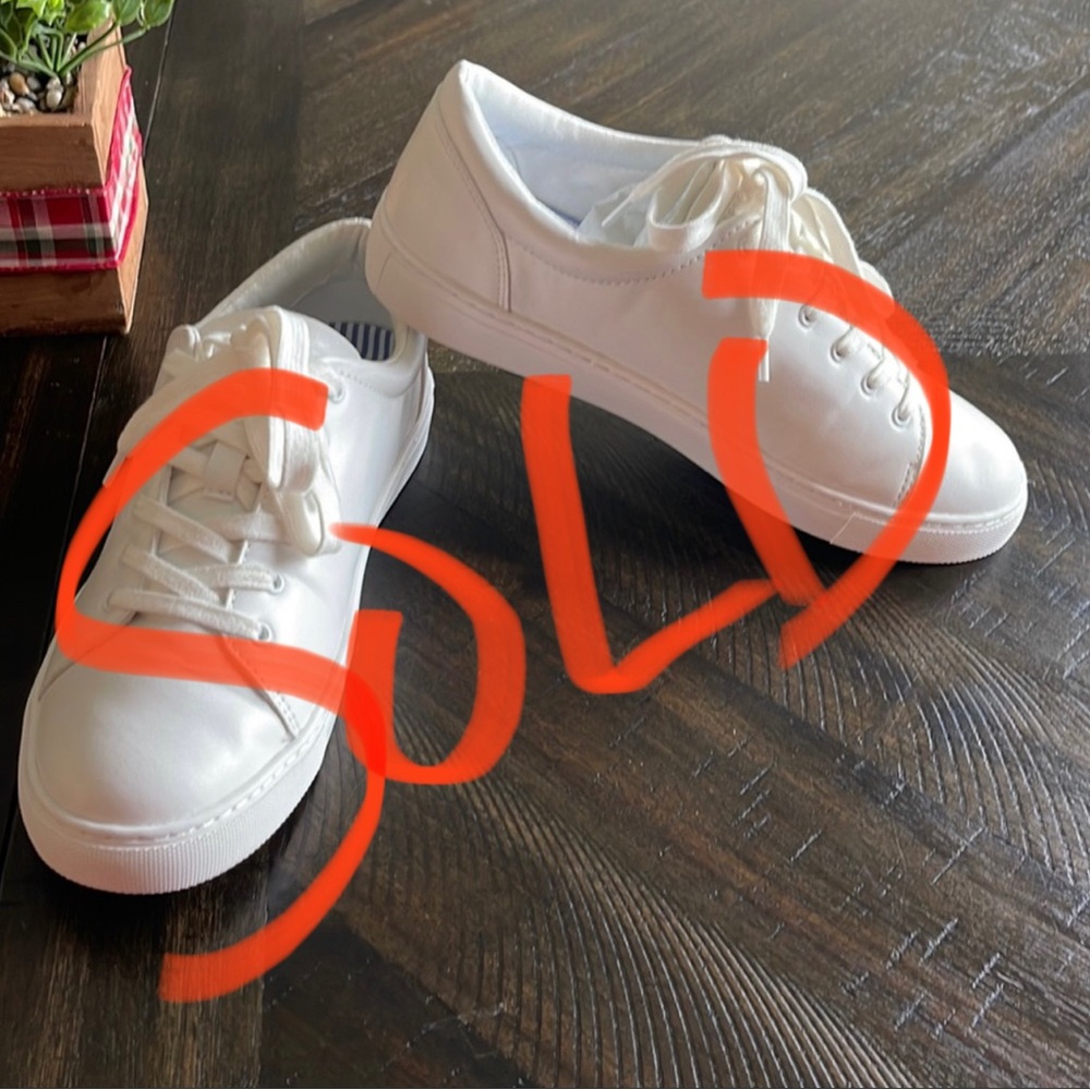 J Crew Factory Sneakers (runs large)